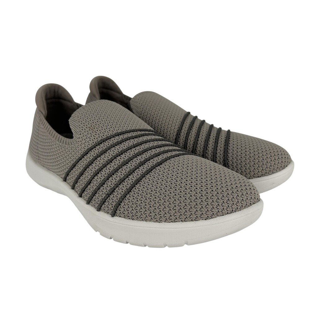 Clarks Cloudsteppers Shoes Womens Size 8.5 Gray Slip On Walking Comfort Sneakers